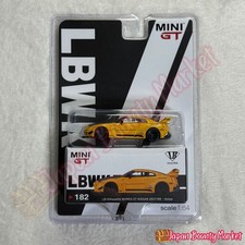 Mini GT 1:64 LB-WORKS Nissan GT-R R35 Type 2 35GT-RR Liberty Walk #182 Yellow