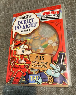 The Best of Dudley Do-Right, Vol. 1 Bill Scott, June Foray FREE SHIPPING!