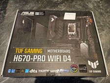 ASUS TUF GAMING H670-PRO WIFI D4 LGA 1700 ATX HS