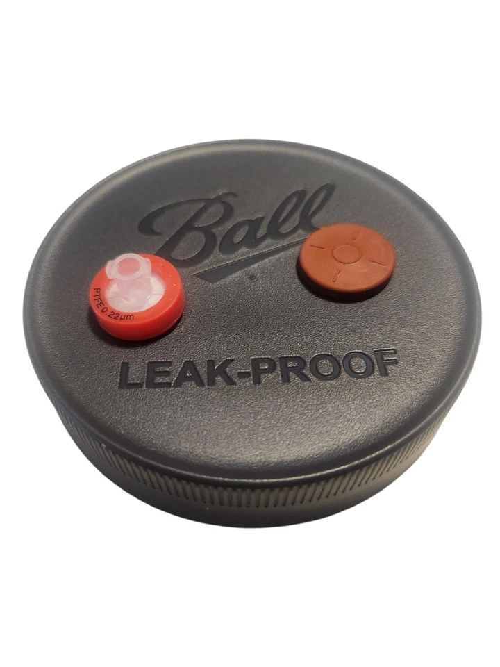 蘑菇液体培养罐,球牌,6 件套,宽口  — 第 3/3 张图片