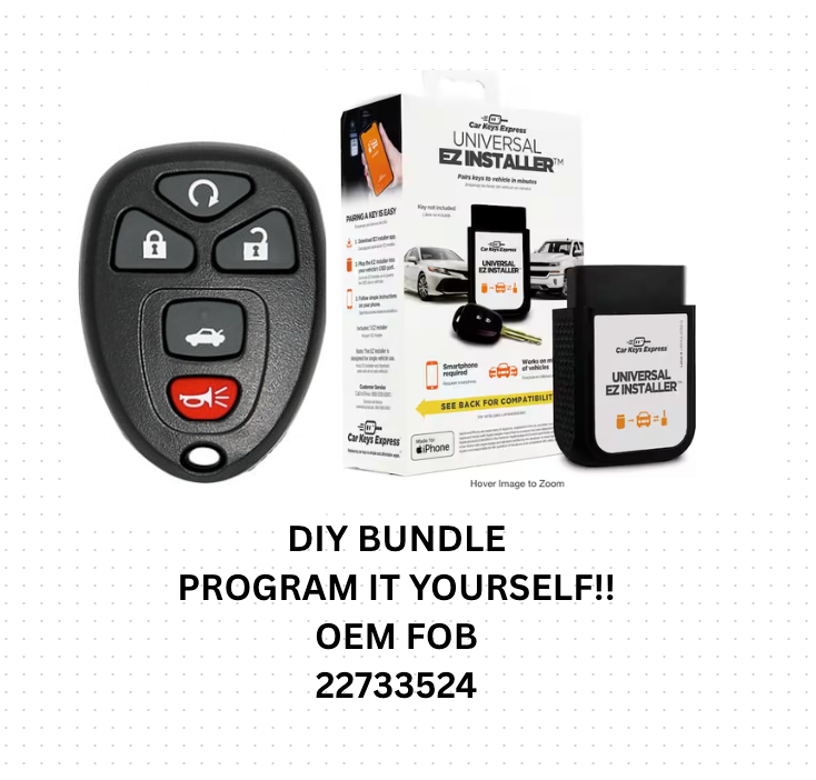 DIY GOOD GM KEYLESS REMOTE START ENTRY FOB TRANSMITTER 22733524 TOOL INCLUDED!
