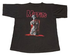 Misfits vtg unisex classic style black t-shirt QT8006