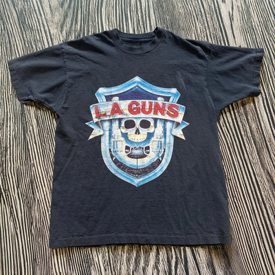 HOT! LA GUNS Unisex Black T-shirt Size S-5XL MD1772