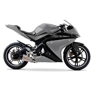 ABS Kunststoff Komplett Verkleidung Kit (21 Panel) Silber für Yamaha YZF-R 125 14-18