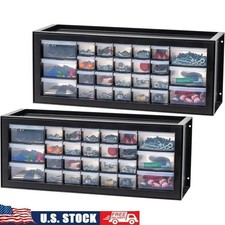 Stackable 26 Drawer Small Parts Organizer Cabinet Craft Tools Hardware Storage