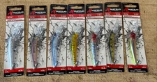 LOT OF 7 Matzuo America Deep Diving Crank Bait 10-16ft Depth 3/8oz NEW
