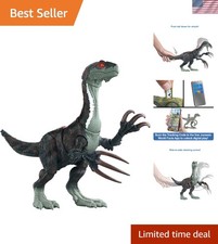 Jurassic World Dominion Sound Slashin Therizinosaurus Dinosaur Action Figure ...