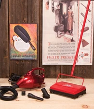 Fuller Electrostatic Carpet Sweeper Manual Cordless Floor Cleaner Rugs - NEW!!!