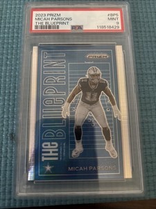2023 Panini Prizm - The Blueprints Micah Parsons #BP-5