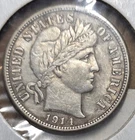 1914 Barber Dime  XF+  Stunning Eye Appeal