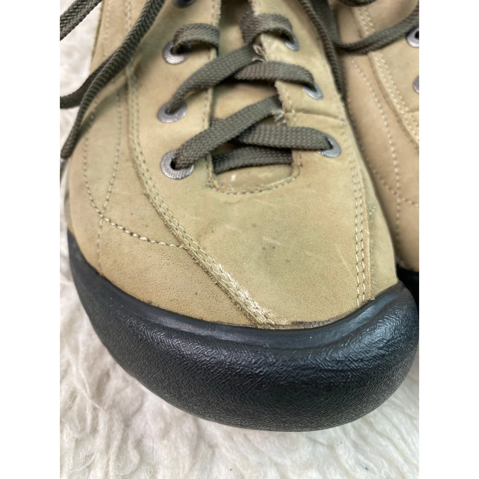 Zapatos de senderismo Keen US 9 EU 39.5 cuero nobuck tostado con cordones Foto 3 de 4