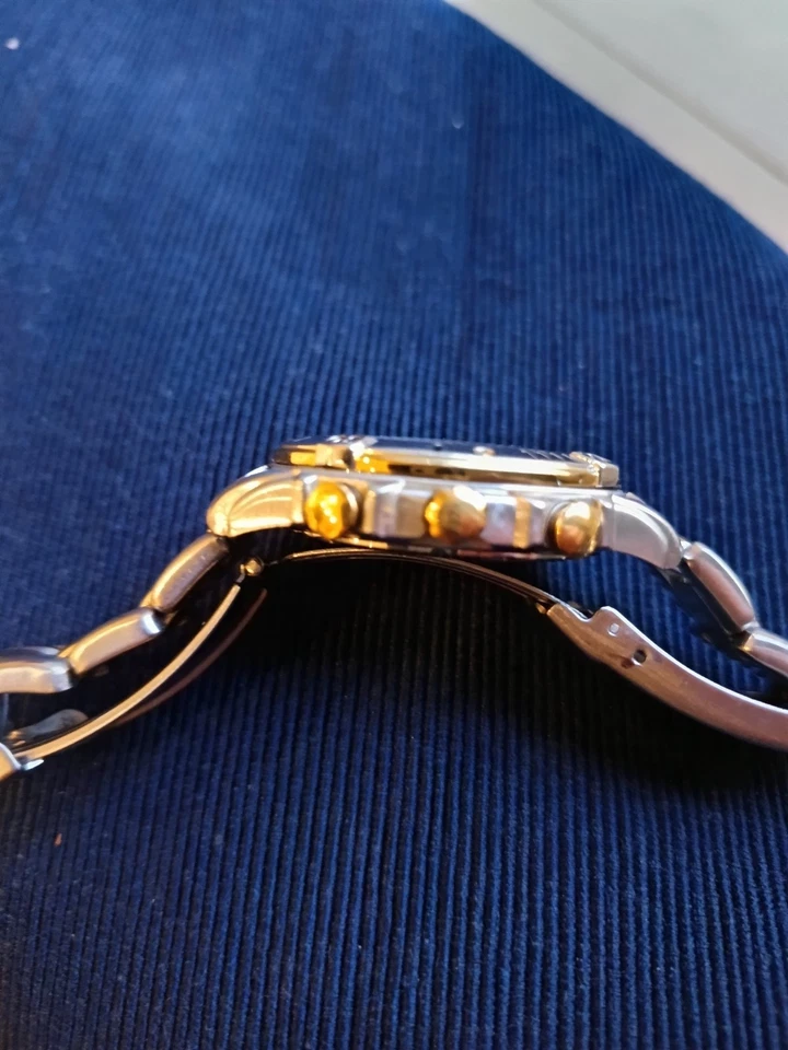 Citizen Chronograph Quartz Cal. 3510 – Bicolore – Full Set Originale –... - Immagine 4 di 4