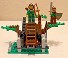 Vintage 1996 LEGO Castle: Dark Forest - Bandit Ambush (Set 6024) — NO MANUAL