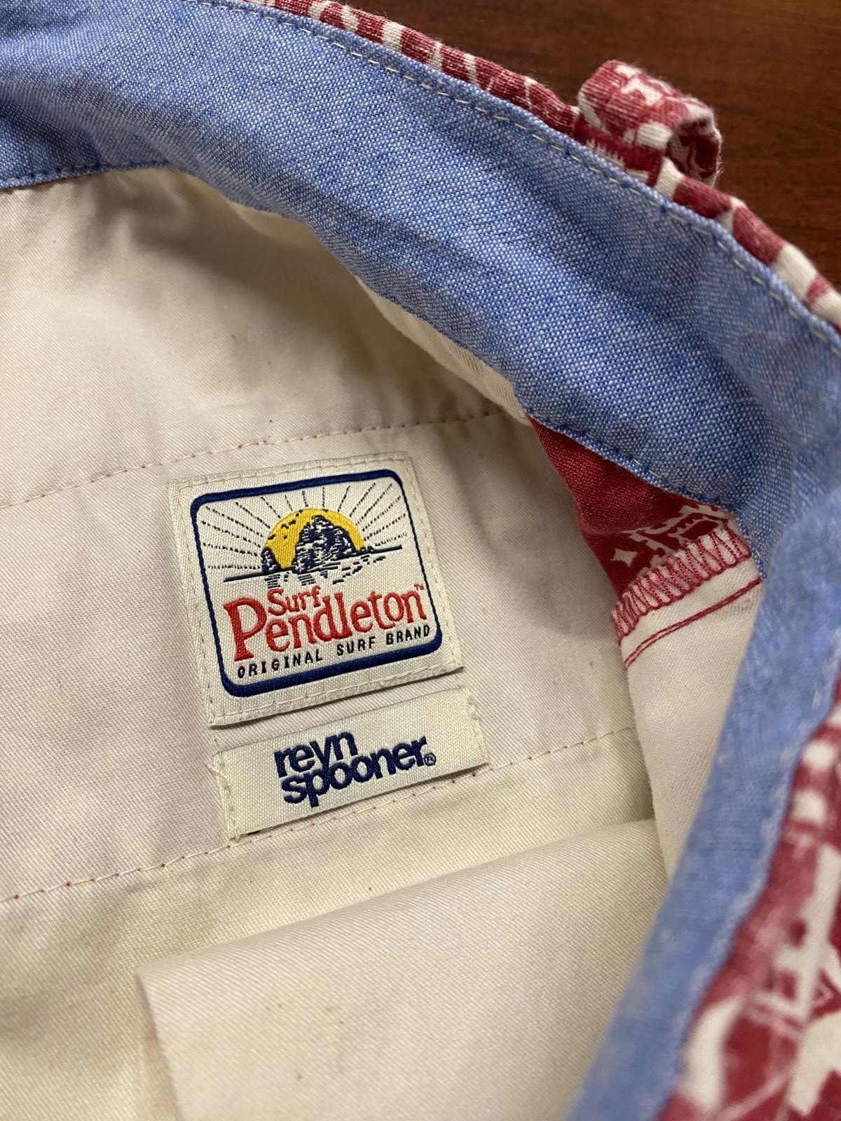 Reyn Spooner Surf Pendleton Red Patterned Shorts … - image 3