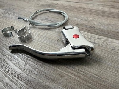 NOS Vintage Shimano Cherry Brake Lever with Cable