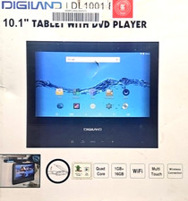 Digiland 10.1" ANDROID Tablet with DVD Player DL1001 NEW OPEN BOX