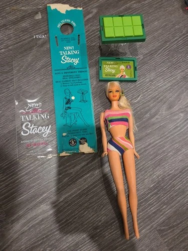 New ListingVintage Barbie Talking Stacey Doll With Original Items