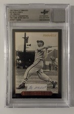 Pinnacle 1993 Joe DiMaggio World War II #22 BGS Graded BAS Auto Jersey