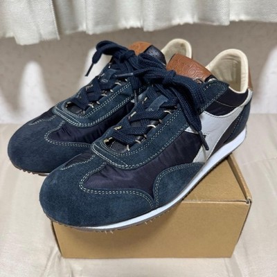 Diadora Heritage Equipe Italy Suede Sneakers Navy 9US/8UK Good Condition