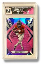 2020 Phoenix Jerry Jeudy Pink /199 #105 Rookie RC Broncos HGA 9.5 GEM MT!