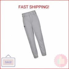 Under Armour Boys' Pre-School UA Baseball Pants 7 Gray