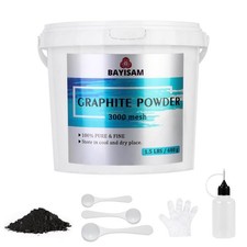 1.5LBS Pure Graphite Powder,3000 Mesh Microfine Dry Lubricant...