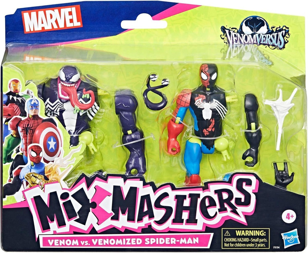Marvel MixMashers Venom vs. Venomized Spider-Man 5