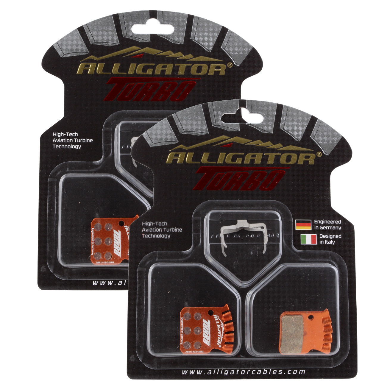 Alligator Turbo Disc Brake Pads for Level Ultimate TLM Organic,