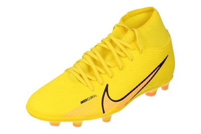 NIKE MERCURIAL SUPERFLY 9 CLUB FG/MG Gelb/schwarz [DJ5961-780] Gr. 45