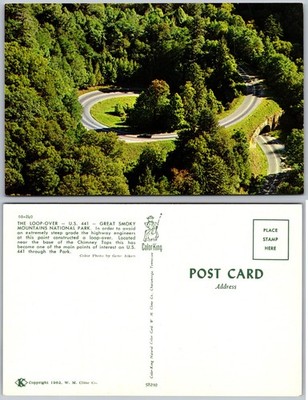 Loop Over US 441 Great Smoky Mountains Postcard