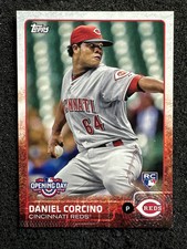 DANIEL CORCINO #156 2015 Topps Opening Day RC Rookie Card QTY Cincinnati Reds