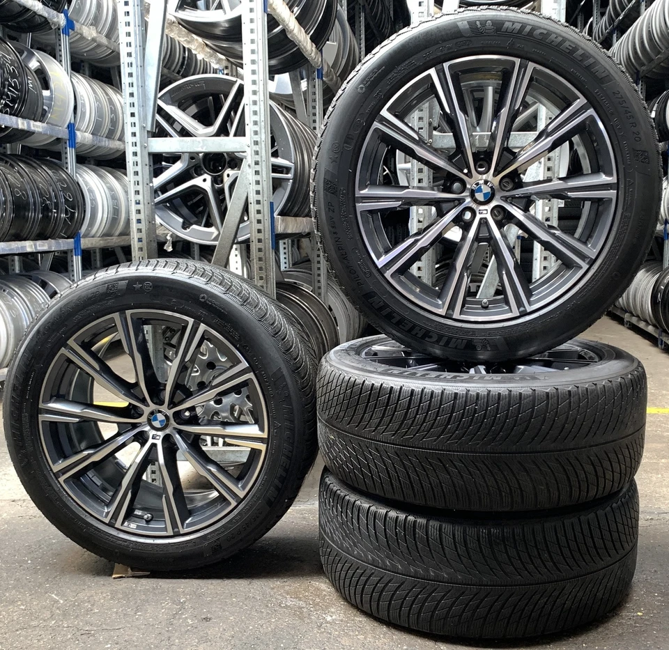 4 Orig BMW Winterräder Styling 740 M  275/45 R20 110V X5 G05 X6 G06 8071996 2992