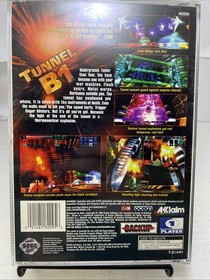Tunnel B1 (Sega Saturn, 1997) No Manual Tested Working #ML
