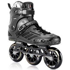 JGMLZK 3 Wheel Inline Skates Adult Women Men,Professional Outdoor Fitness 3X110