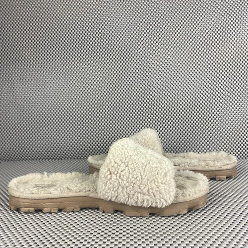 Ugg Cozzetta Slippers Womens Size 8 Gray Slip On Logo Comfort - Picture 3 of 13