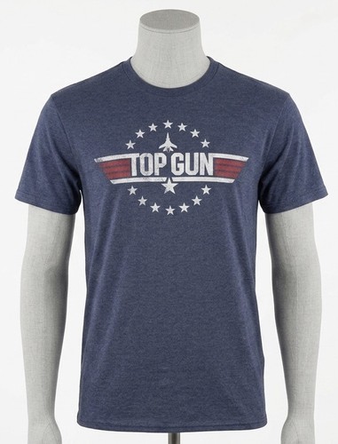 Top Gun Movie T Shirt Mens Large NWT Paramount Graphic Tee Maverick Navy