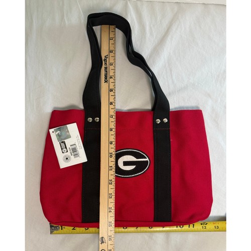 Georgia Bulldogs UGA Collegiate Collection Tote Canvas Med Size NWT - Picture 8 of 12