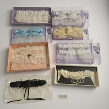 Lot of Vintage Bridal Wedding Garters- New In Package