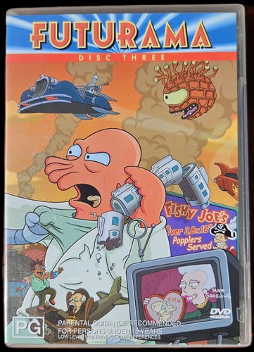 Futurama Season 2 Box Set **No Disc 1** DVD Region 4 PAL Free Fast Despatch Aus - Picture 11 of 16