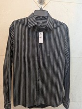 Men's Express Collared Button Down Dress Shirt- S-NWT