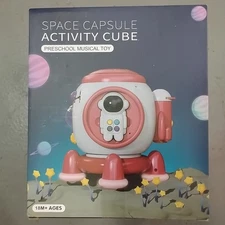 Space Capsule Activity Cube Preschool Musical Toy Brand New In Box Sealed