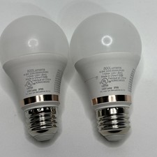 Philips WiZ A19 Full Color LED Smart Bulb 800 Lumens 2-Pack
