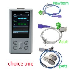 Rechargeable Handheld Veterinary Pulse Oximeter SpO2 PR PI Heart Rate Monitor