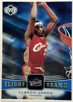 2004-05 Upper Deck - Flight Team LeBron James #FT45 - Cleveland Cavaliers