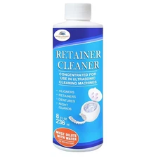 NORTHWEST ENTERPRISES Ultrasonic Retainer Cleaner Solution 8 ounces 
