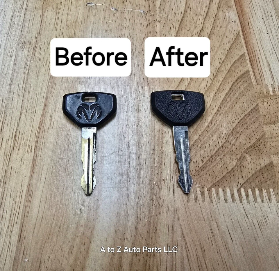 NEW 1994-2001 Dodge Ram, Dakota, Durango RAMs Head Logo KEY Blank, OEM Mopar Foto 4 de 4