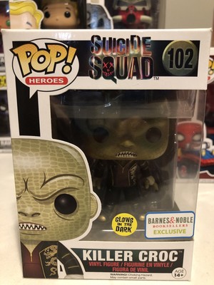 Funko Pop Dc Heroes 102 Suicide Squad Glow Killer Croc Barnes