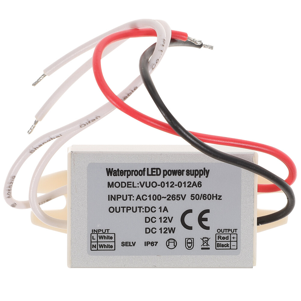 Led Power Supply 100v-265v Outdoor Light Driver 12w Constant Voltage Led Driver
