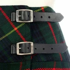 Modern Ladies Scottish Hunting Stewart Tartan 8 Pleated Active Girls Billie Kilt