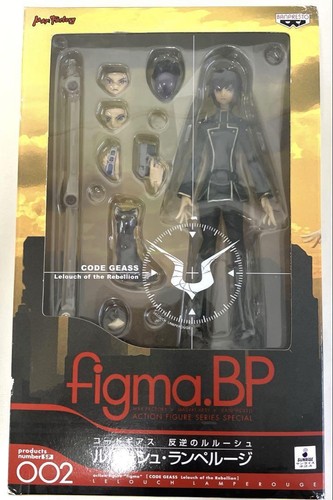 figma.BP Code Geass Lelouch Lamperouge Action Figure #002 Max Factory - 第 1/9 張圖片